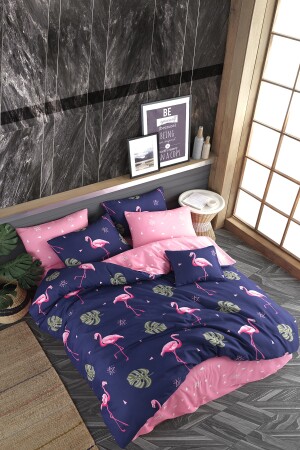 Doppelbett-Bettbezug-Set Flamingo PH1001 - 4