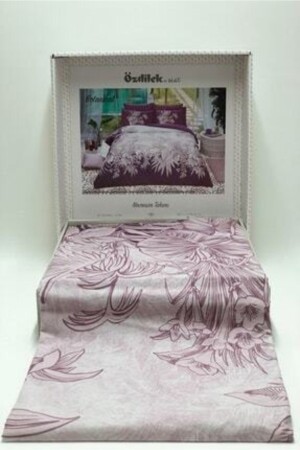 Doppelbett-Bettbezug-Set Ranforce Botanical Purple MJHÖNT1026 - 5