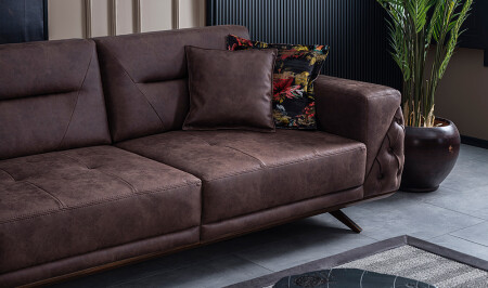 Doppia Viersitzer-Sofa - 9