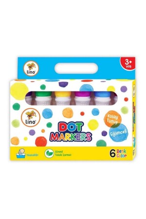 Dot Markers 6 Lı Yıkanabilir Boya Ln-606 - 4