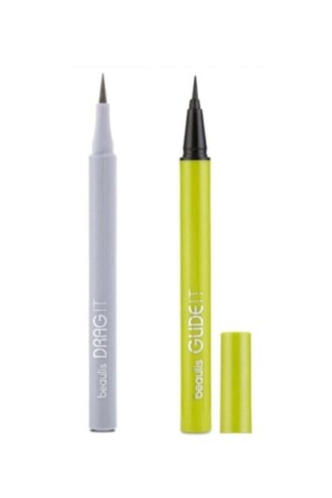 Drag It Inkpen Felt Tip Eyeliner + Glide It Brush Tip Eyeliner 100 Schwarz - 2