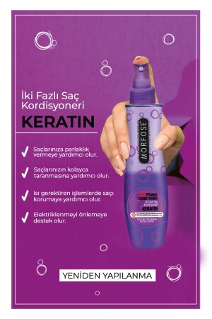 Dual Phase Föhnwasser Keratin 240 ml - 4