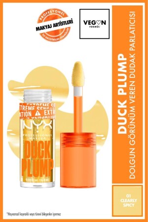 Duck Plump Plump Lipgloss – 01 Clearly Spicy - 2