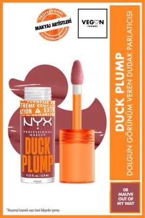 Duck Plump Plump Lipgloss – 08 Mauve Out Of My Way - 2