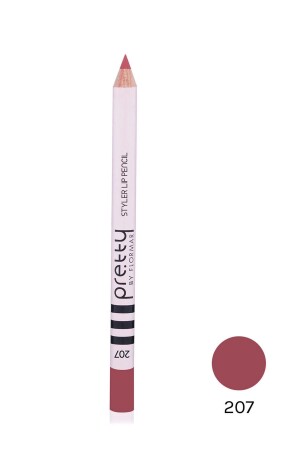 Dudak Kalemi - Pretty By Flormar Styler Lipliner 207 Deep Rose 8690604469796 - 2