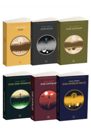 Dune Serisi 6 Kitap Set - Dune Mesihi - Dune Çocukları - Tanrı Imparatoru - Sapkınları - 3