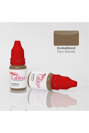 Dunkelblond - Koyu Sarışın Microblading Kalıcı Makyaj Pigmentasyon Kaş Boyası 10 ml - 3