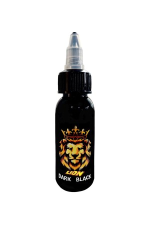 Dunkelschwarze Tattoofarbe Löwe 30 ml 254558698 - 3