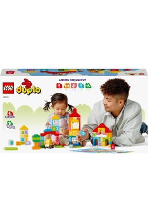 ® DUPLO® Classic Alfabe Kasabası 10935 - Okul Öncesi için Eğitici Oyuncak Yapım Seti (87 Parça) - 6