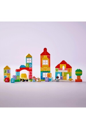 ® DUPLO® Classic Alphabet Town 10935 – Lernspielzeug-Bauset für die Vorschule (87 Teile) - 12