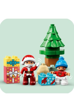 ® DUPLO® Noel Baba’nın Zencefilli Kurabiye Evi 10976 - Okul Öncesi İçin Yapım Seti (50 Parça) RS-L-10976 - 8