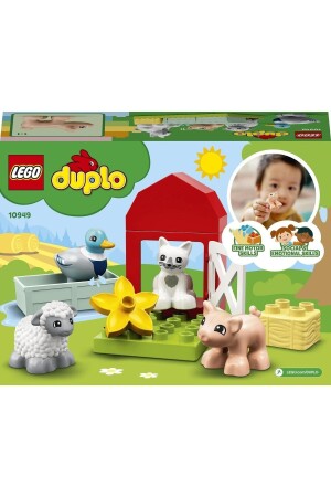 ® DUPLO® Town Çiftlik Hayvanı Bakımı 10949 - Çocuklar için Çiftlik Oyun Seti (11 Parça) 5702016888867 - 6