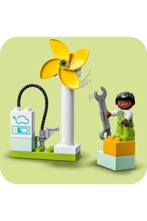 ® DUPLO® Town Wind Turbine 10985 – Bauset für Kinder ab 2 Jahren (16 Teile) - 6