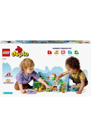 ® DUPLO® Vahşi Güney Amerika Hayvanları 10973 -2 Yaş ve Üzeri Çocuklar için Yapım Seti(71 Parça) - 5