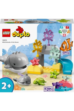 ® DUPLO® Vahşi Okyanus Hayvanları 10972 - 2 Yaş ve Üzeri Çocuklar için Yapım Seti (32 Parça) - 6