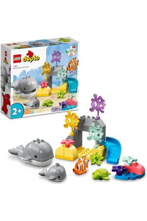 ® DUPLO® Vahşi Okyanus Hayvanları 10972 - 2 Yaş ve Üzeri Çocuklar için Yapım Seti (32 Parça) - 5