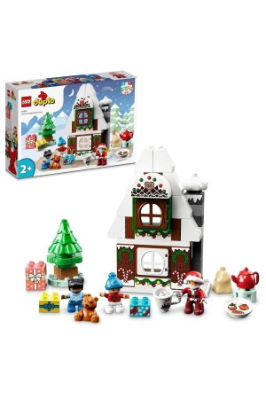 ® DUPLO® Weihnachtsmann-Lebkuchenhaus 10976 – Vorschul-Bauset (50 Teile) RS-L-10976 - 2