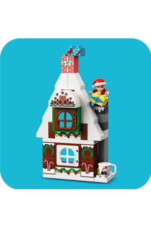 ® DUPLO® Weihnachtsmann-Lebkuchenhaus 10976 – Vorschul-Bauset (50 Teile) RS-L-10976 - 7