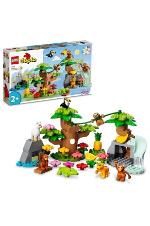 ® DUPLO® Wilde südamerikanische Tiere 10973 – Bauset für Kinder ab 2 Jahren (71 Teile) - 2