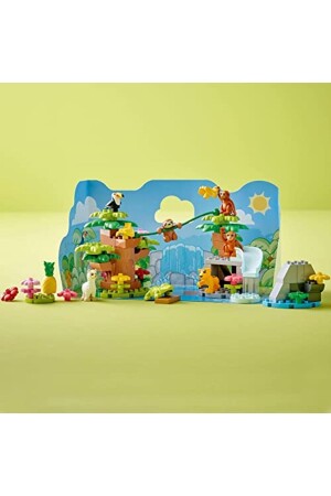 ® DUPLO® Wilde südamerikanische Tiere 10973 – Bauset für Kinder ab 2 Jahren (71 Teile) - 4