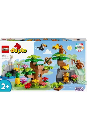 ® DUPLO® Wilde südamerikanische Tiere 10973 – Bauset für Kinder ab 2 Jahren (71 Teile) - 9