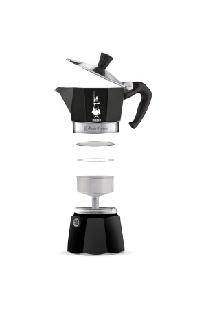 Durnes - Moka Express Black 3 Tassen / Moka Pot DURNES-120620220002 - 5