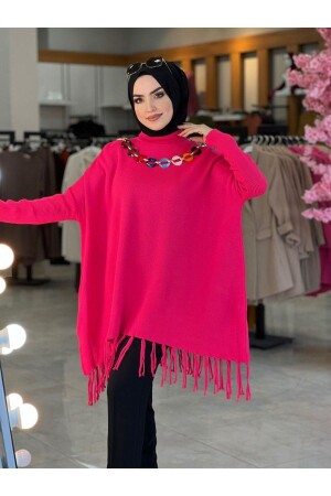 Duru Poncho Pink Größe STANDARD - 2