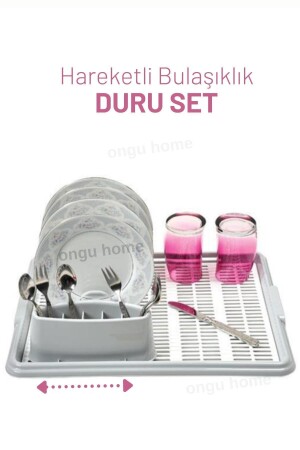 Duru Set Haraket Eden Bulaşıklık Bulaşık Durulama Seti - 2