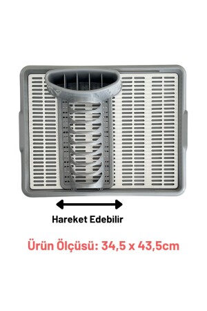 Duru Set Haraket Eden Bulaşıklık Bulaşık Durulama Seti - 5