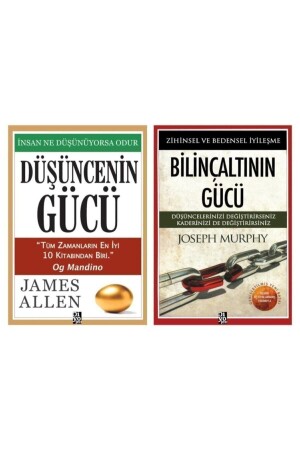 Düşüncenin Gücü - Bilinçaltının Gücü 2 Kitap Set - 1