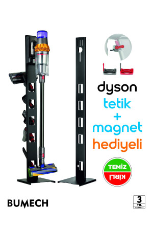 Dyson-kompatibler Staubsaugerständer mit quadratischer Basis 162242525 - 3