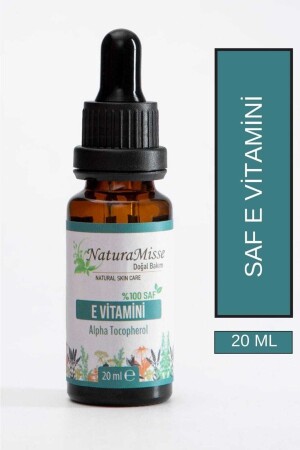 E Vitamini 20 Ml Nemlendirici- Yaşlanma Karşıtı- Kırışıklık Karşıtı- Onarıcı- Doğal Serum naturamisse cilt bakım yağları-117 - 1