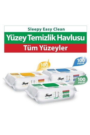 Easy Clean Beyaz Sabun Çamaşır Suyu Arap Sabunu 300 Yaprak - 1