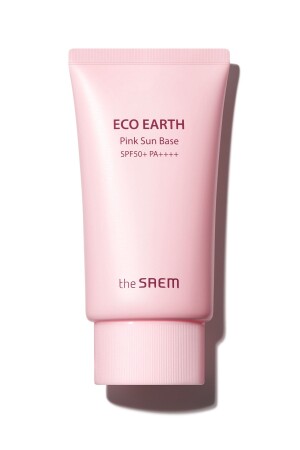 Eco Earth Aydınlatıcı Etkili Güneş Kremi - Pink Sun Base Spf 50 Ve Pa 50 gr TSM165 - 1