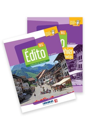 Edito B1: Methode des Französischen + Cahier d'activités +didierfle. App (3. Auflage) - 2