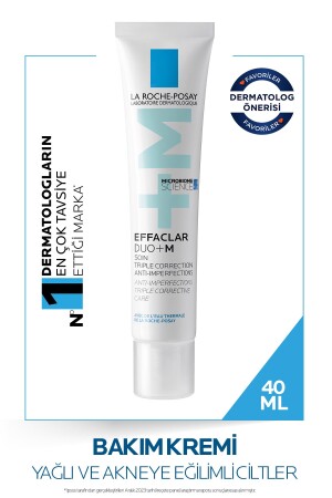 Effaclar Duo+M Gesichtspflegecreme für fettige Akne/Pickel neigende Haut, 40 ml - 3