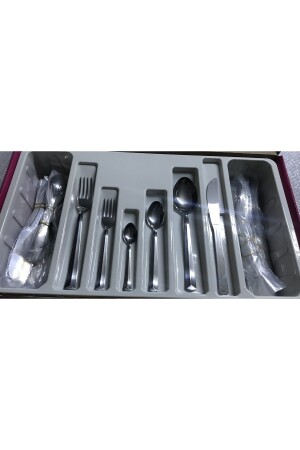 Ege 72-teiliges Löffel-Gabel-Messer-Set für 12 Personen TYC00431871394 - 7