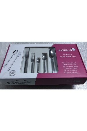 Ege 72-teiliges Löffel-Gabel-Messer-Set für 12 Personen TYC00431871394 - 8