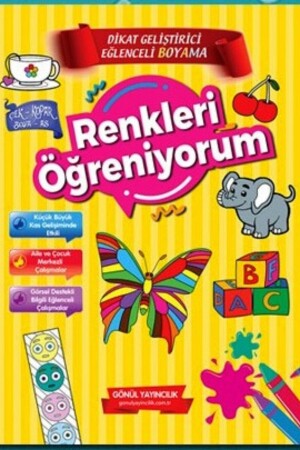 Eğitici Eğlenceli Boyama Seti 10 Kitap - 4