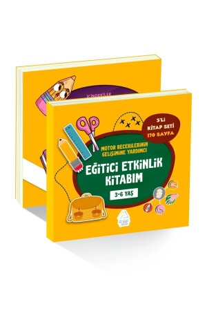 Eğitici Etkinlik Kitabım ( 5'li kitap seti 170 sayfa ) - 9