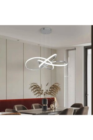 Ein importiertes Produkt, moderne Pendelleuchte, Power-LED-Kronleuchter, weißes Licht, Chrom-LED-Kronleuchter burenze526 - 4