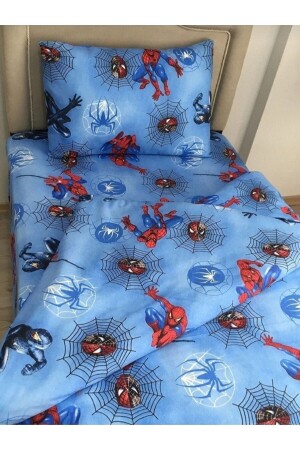 Einzelbett-Set für Kinder, Spiderman, Blau, Spiderman Nev. Tk. - 3