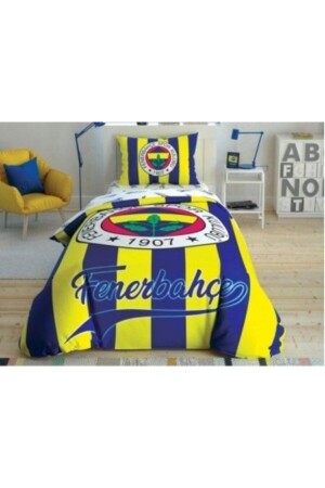 Einzelbettbezug-Set Fenerbahçe Çubuklu e8682475020763 - 3