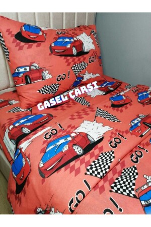 Einzelbettbezug-Set mit Auto-DUVET-COVER-TK-RACE - 2