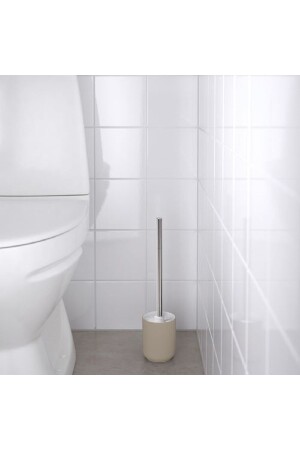 Ekoln Steingut-Keramik-Toilettenbürste Beige 904. 930. 07 - 5