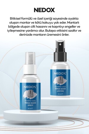 El- Ayak- Tırnak Ve Mantarlar Için Pratik Bakım Sprey Ve Losyon Seti 50 ml - 7