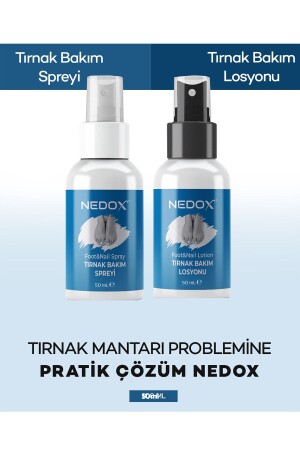 El- Ayak- Tırnak Ve Mantarlar Için Pratik Bakım Sprey Ve Losyon Seti 50 ml - 8