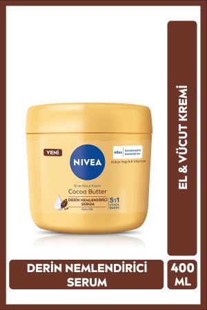 El Ve Vücut Bakım Kremi Cocoa Butter 400 ml - 1