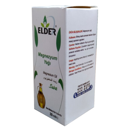 Elder Magnezyum Yağı 20 ML - 9