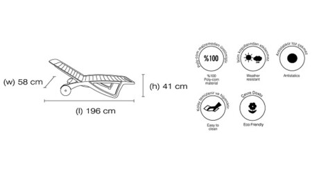 Elegance Şezlong 1 Adet - 4